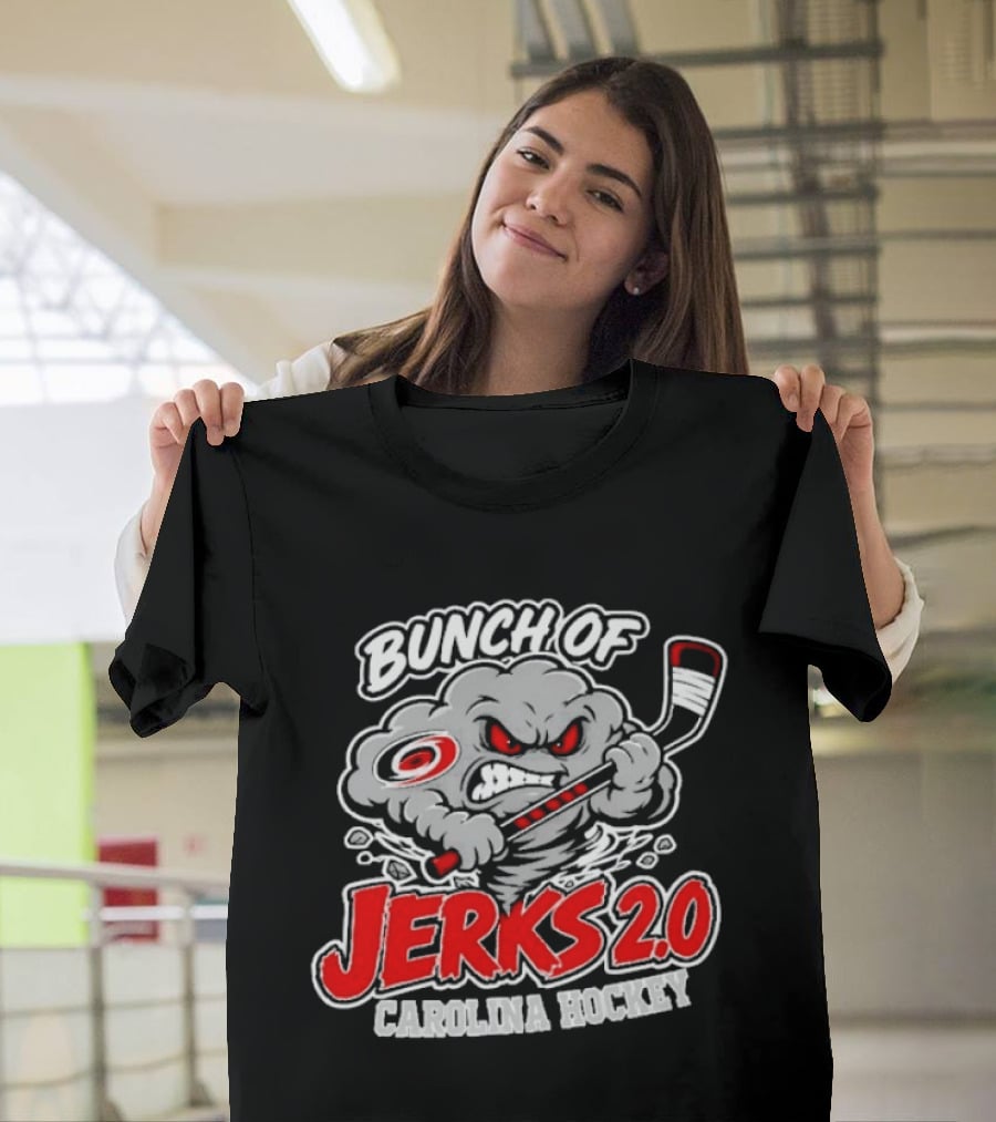 Bunch Of Jerks 2.0 Carolina Hockey Cane Storm T-Shirt