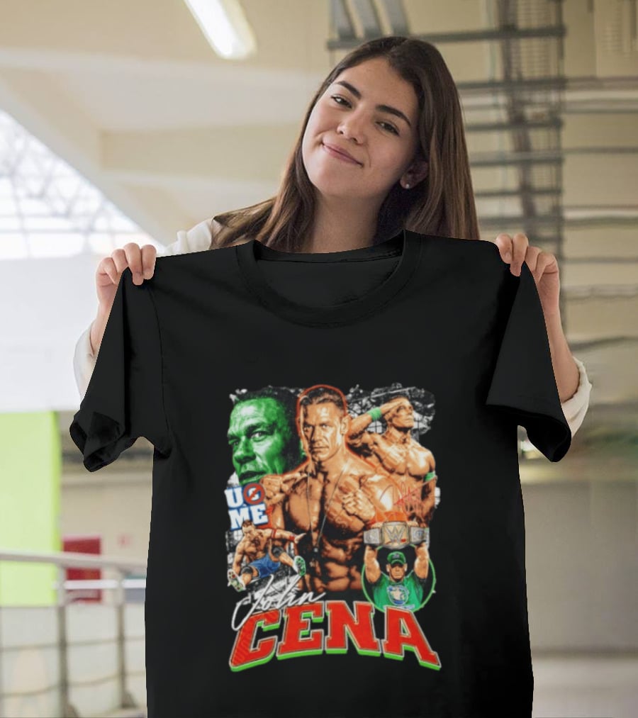John Cena U Can't See Me U Me Champions WWE T-Shirt