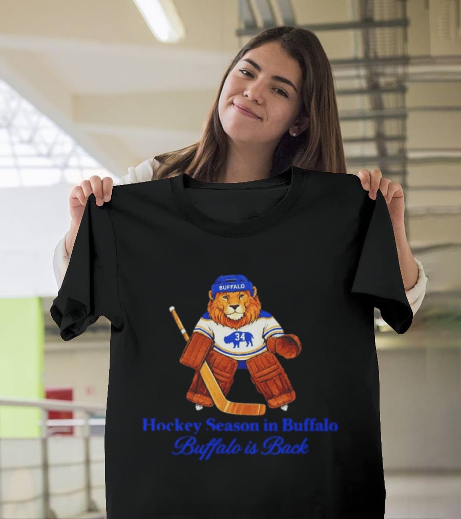Hockey Season Buffalo Sabres Lion Alex Lyon T-Shirt