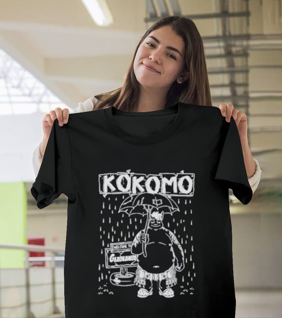 Kokomo Dimension 20 Gladlands Rainy Day Umbrella T-Shirt