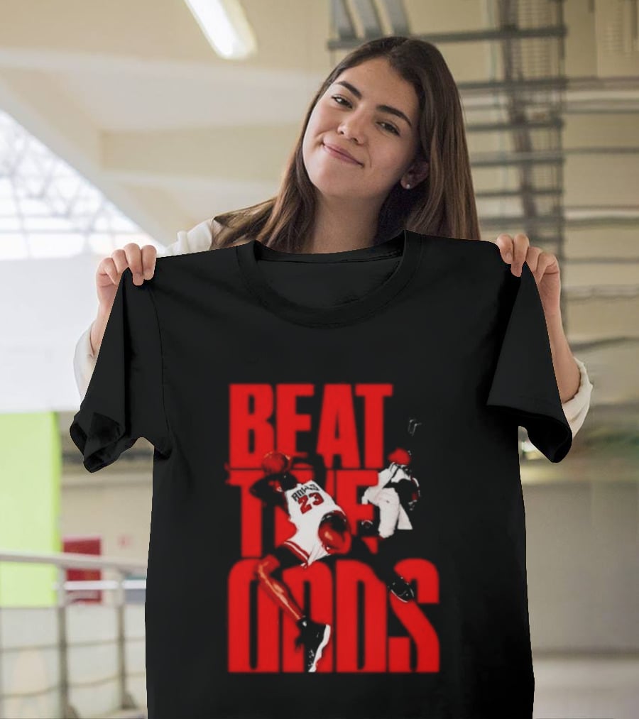 Beat The Odds Michael Jordan 23 Chicago Bulls T-Shirt