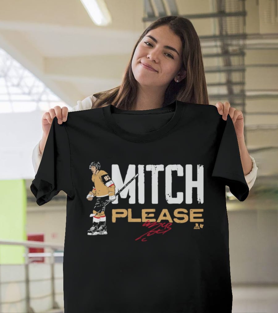 Mitch Please Hockey Graphic With Player T-Shirt