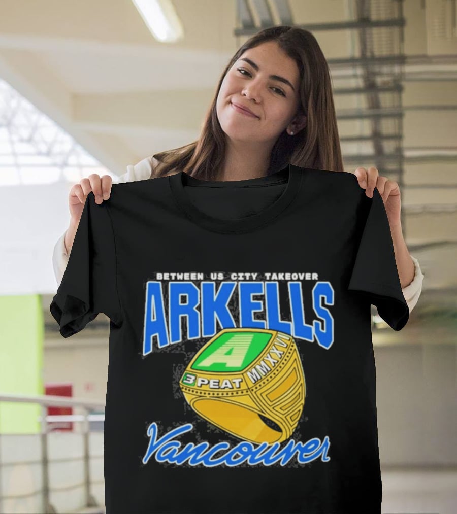 Arkells 3 Peat Mixx Vancouver Tour 2026 T-Shirt