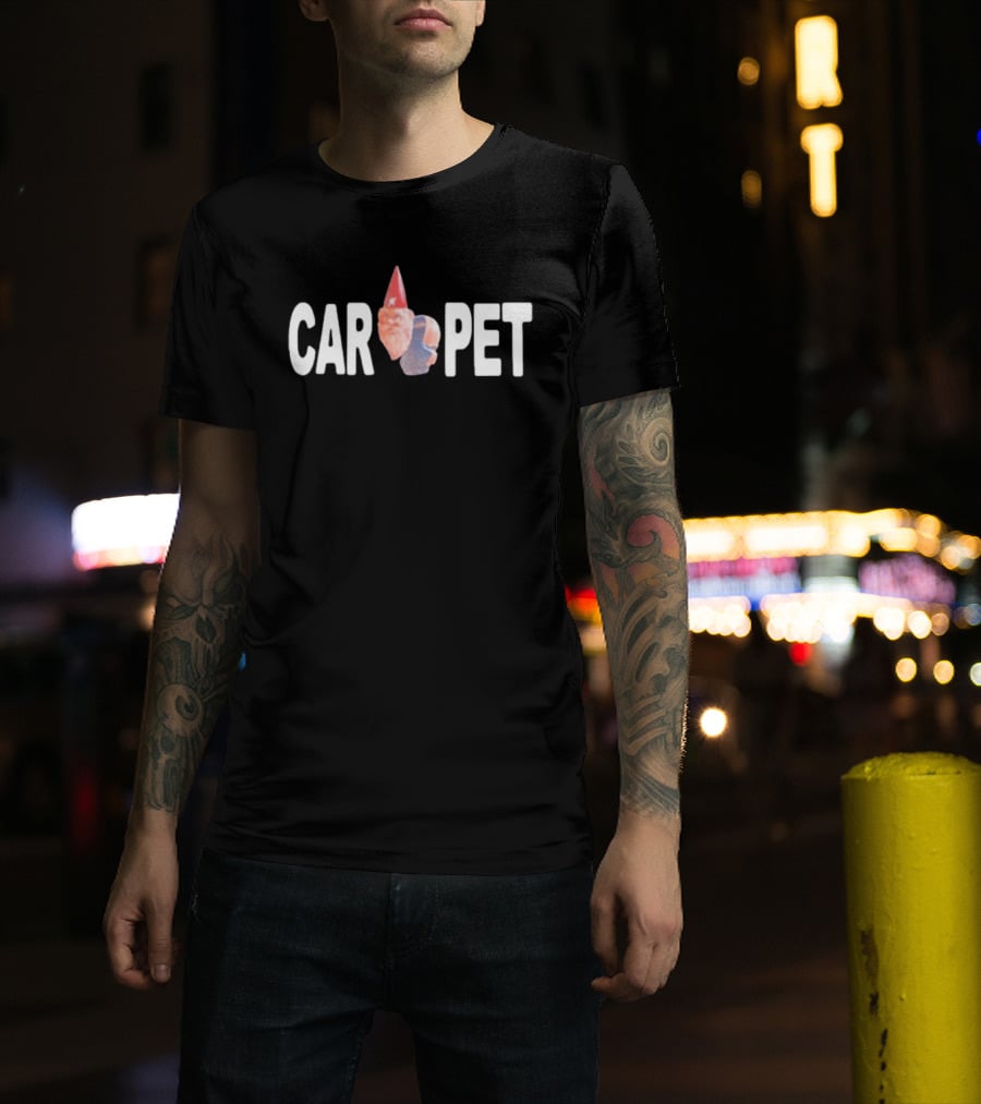 Carpet Company Gnome Red Hat Star Blue Outfit T-Shirt