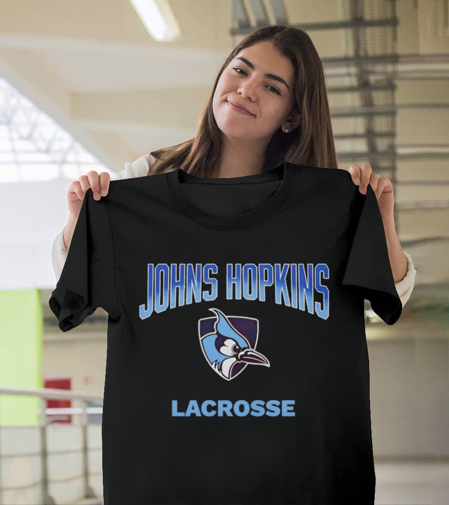 Johns Hopkins Blue Jays Lacrosse Team T-Shirt