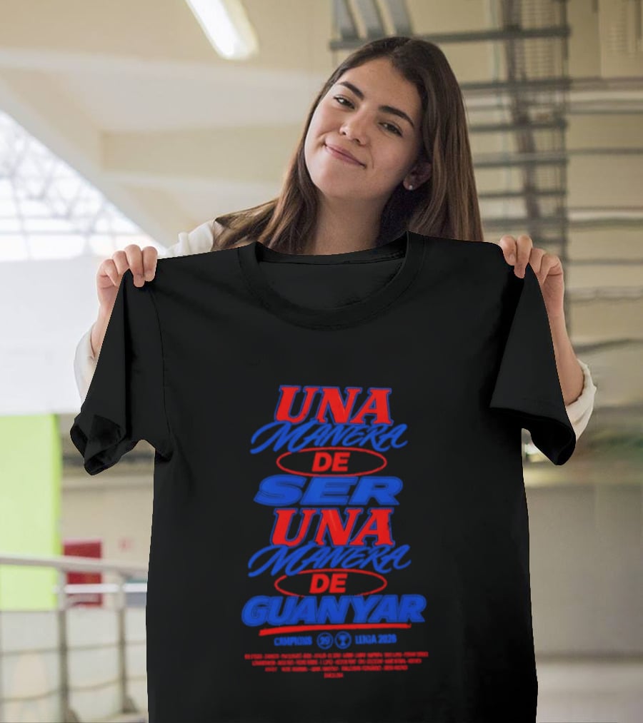 Barça FC Barcelona Sempremés UNA Manera De Ser Guanyar 2026 Laliga Winners T-Shirt
