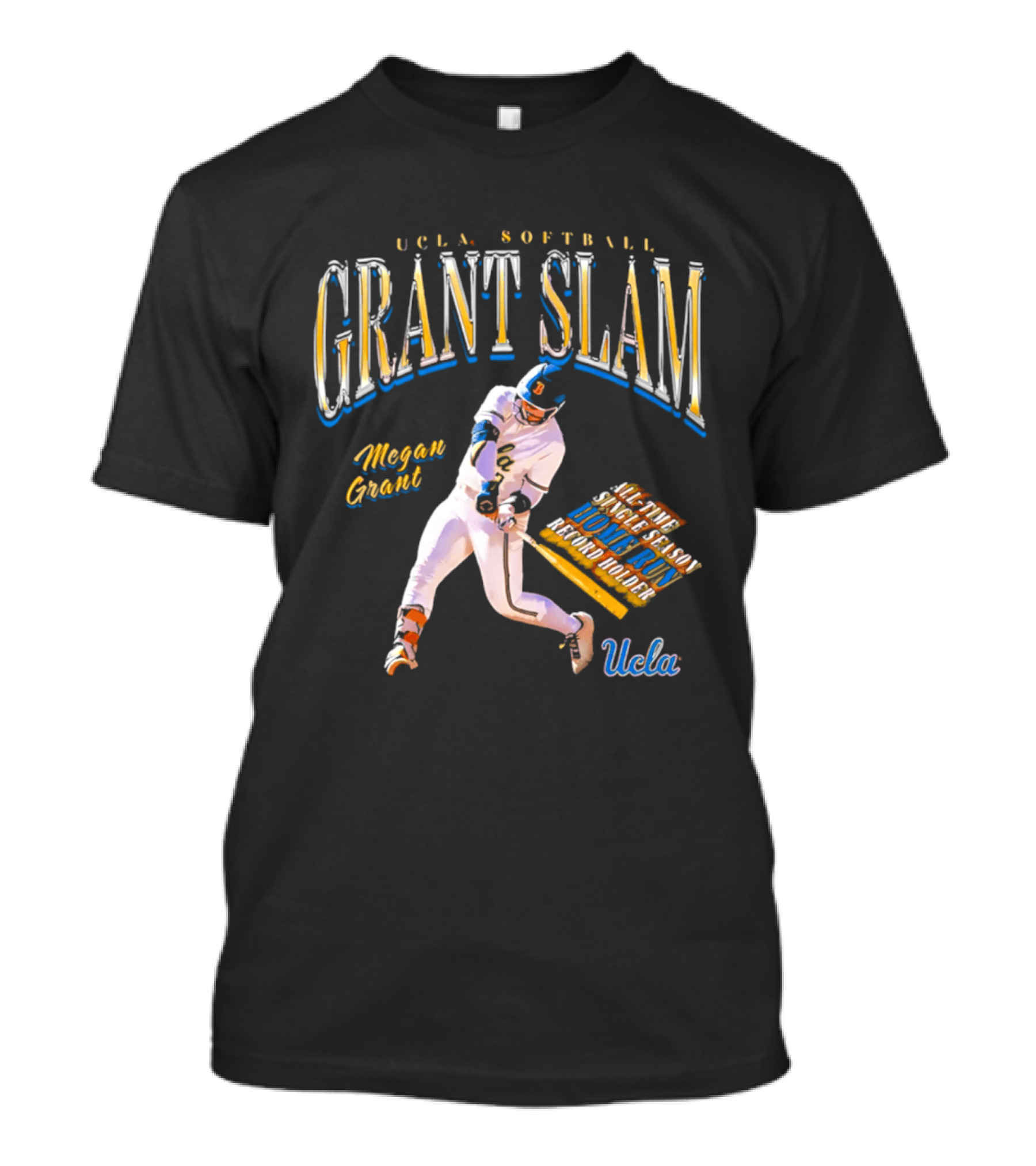 UCLA Softball Grant Slam Megan Grant Athlete Student Powerhouse T-Shirt