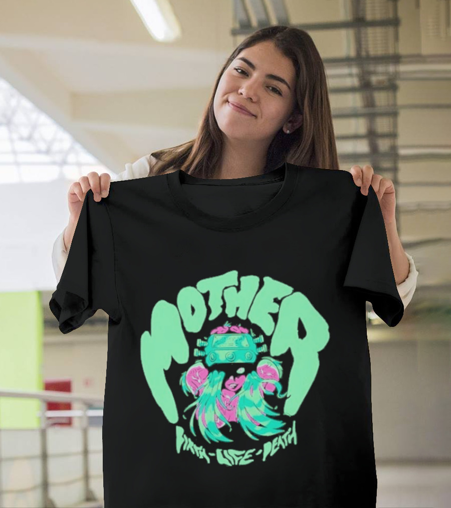 Mother Birth Life Death Neon Psychedelic T-Shirt