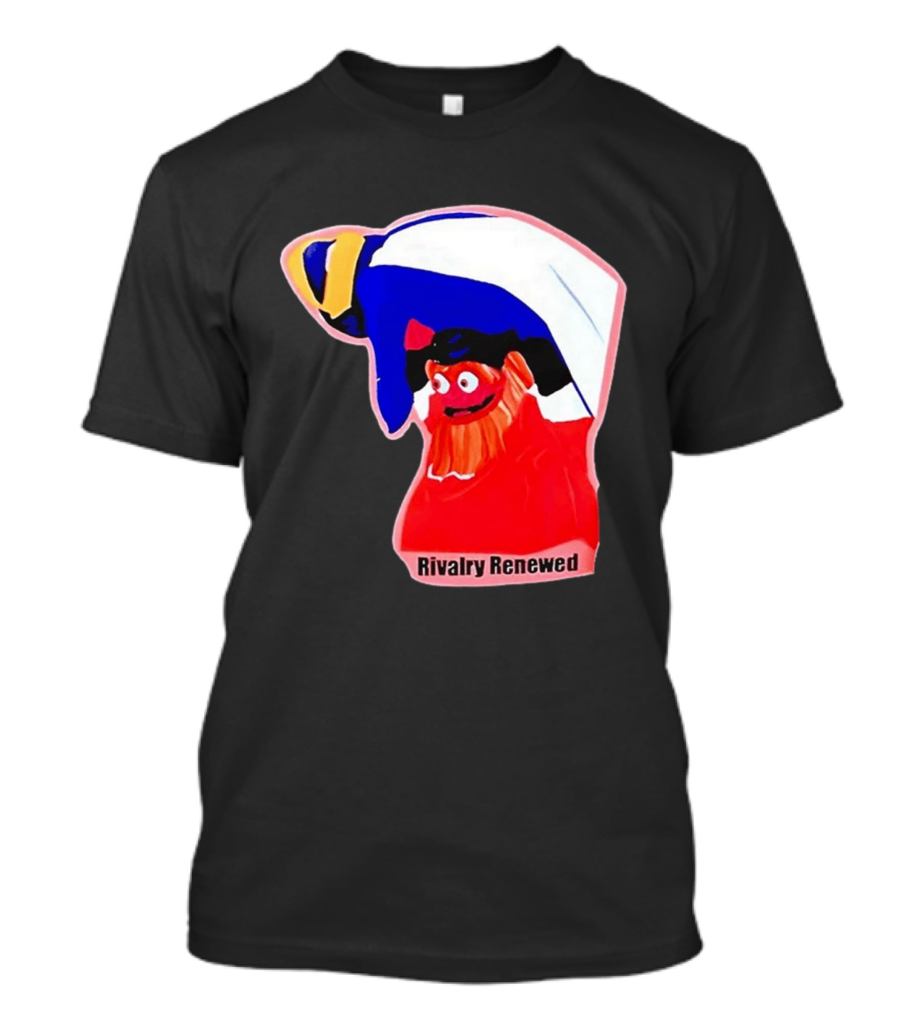 Rivalry Renewed Philadelphia Flyers Penguins Matchup T-Shirt
