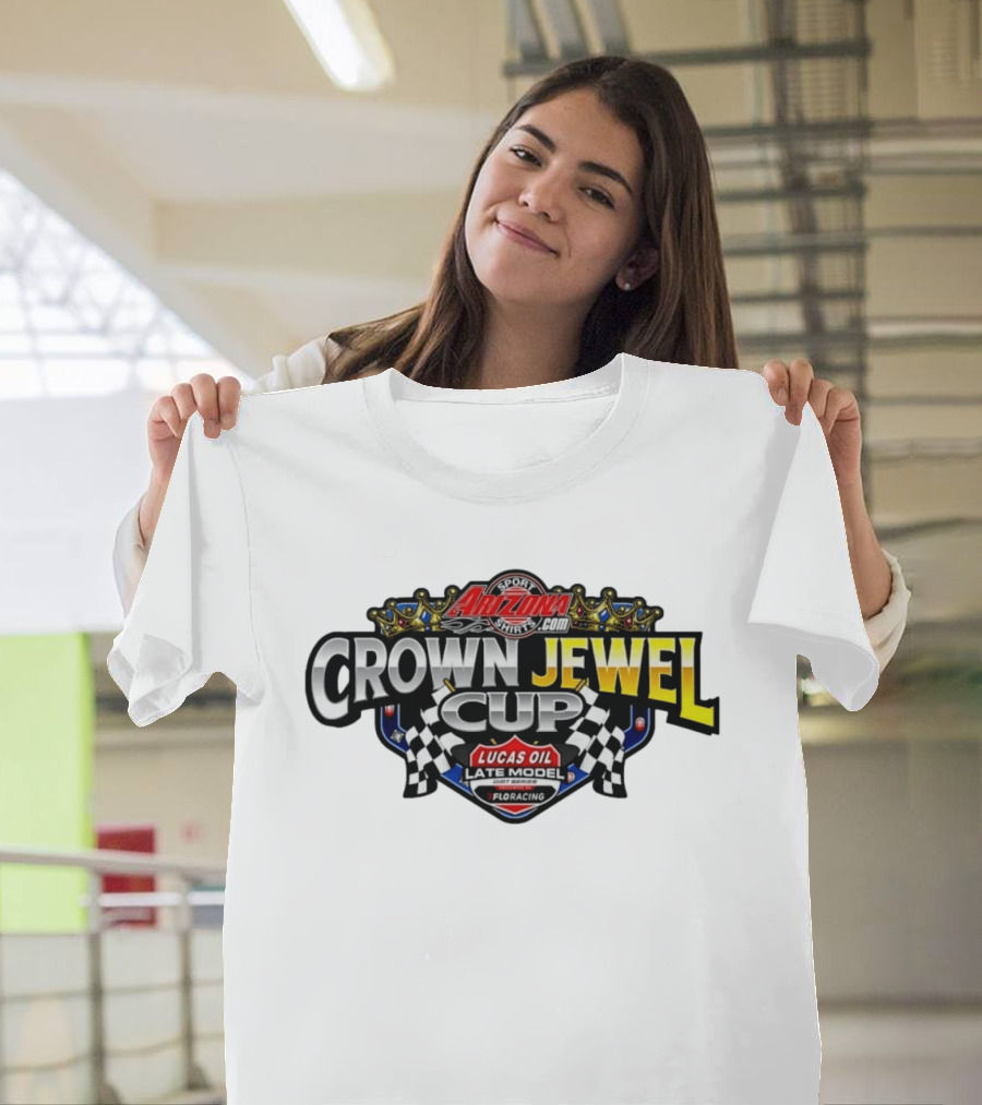 Arizona Sport Crown Jewel Cup Lucas Oil Late Model Dirt Series Floracing T-Shirt