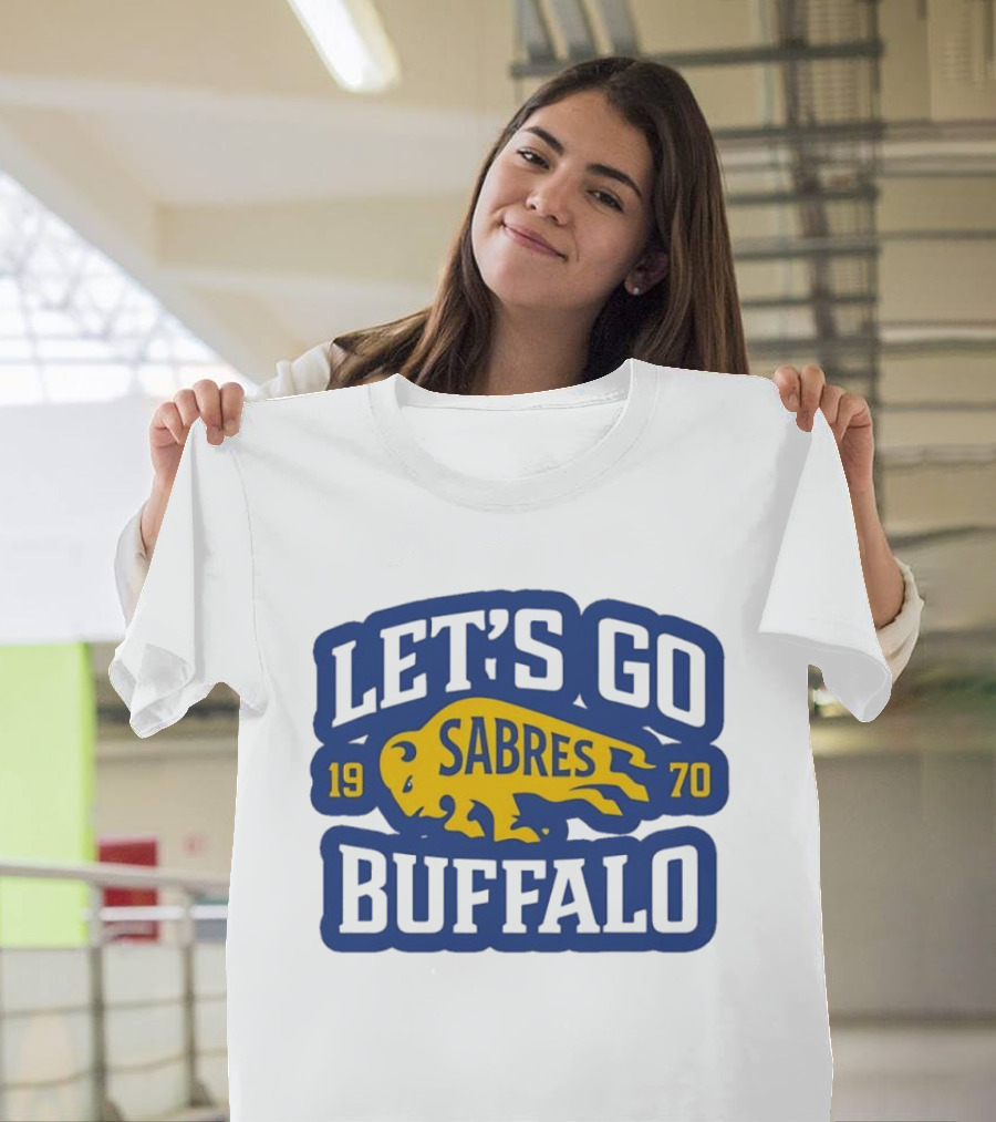 Let's Go Buffalo Sabres 1970 T-Shirt