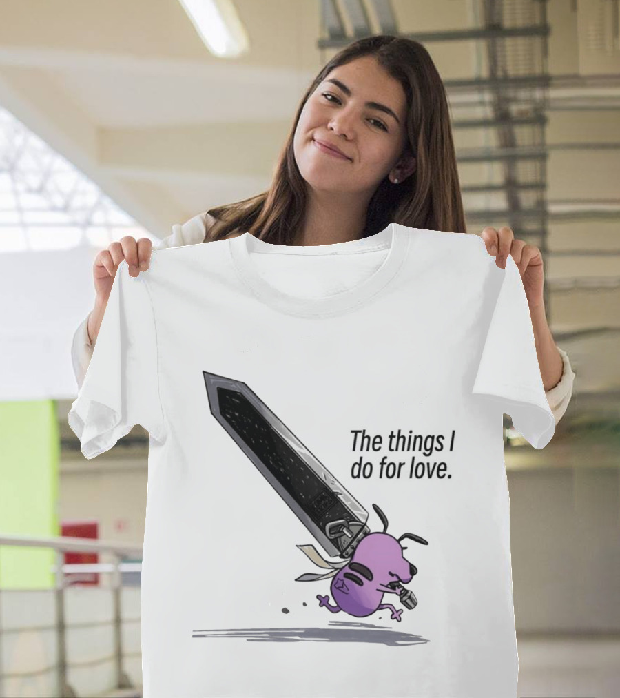 Courage The Cowardly Dog The Things I Do For Love Giant Sword Adventure T-Shirt