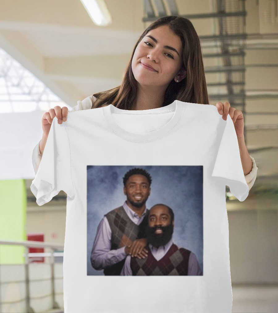 Donovan Mitchell James Harden Step Brothers T-Shirt