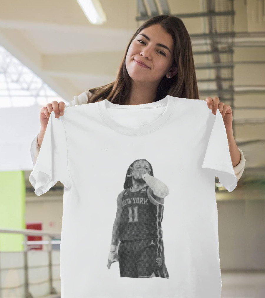 Jalen Brunson New York Basketball Everyone Is Better Until It's Time To Be Better T-Shirt