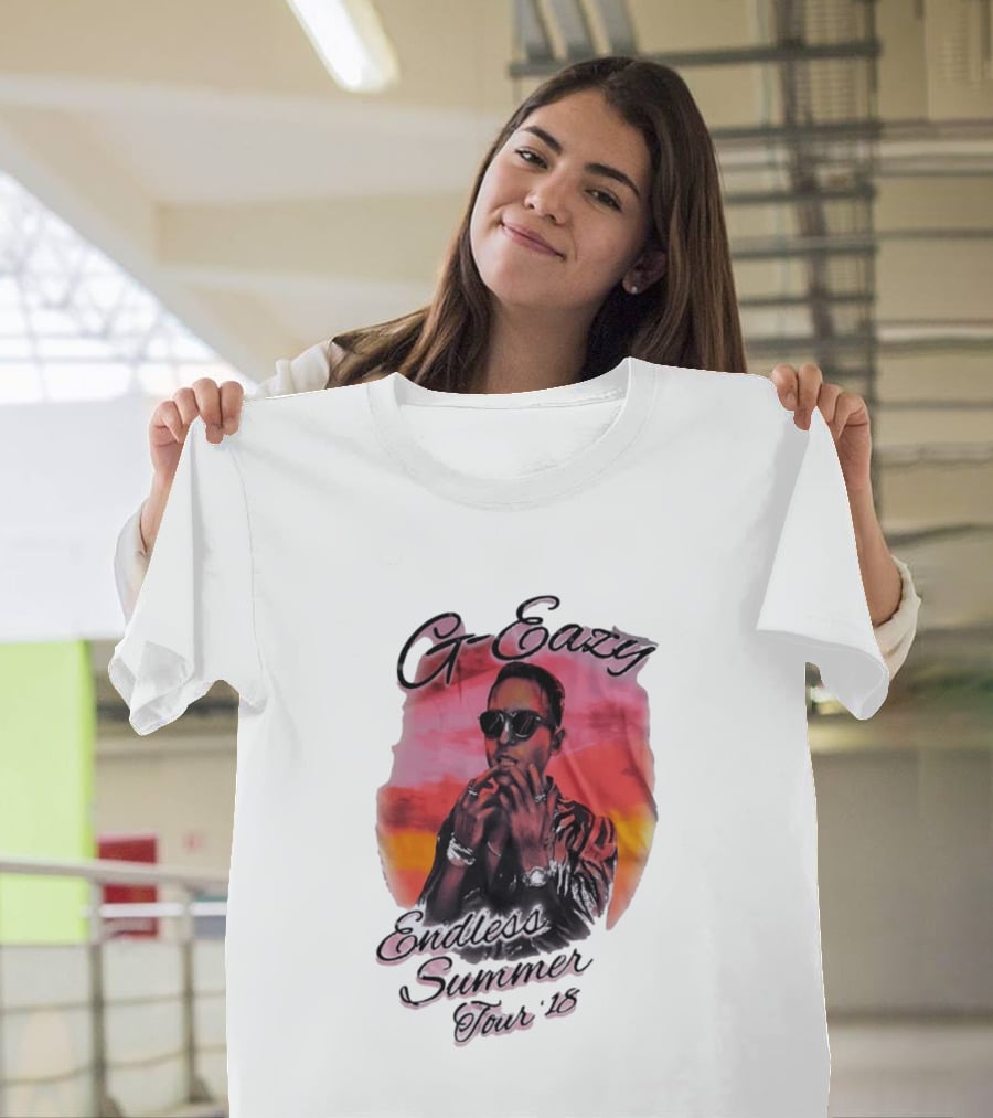 G Eazy Endless Summer Tour 2018 Retro Sunset T-Shirt