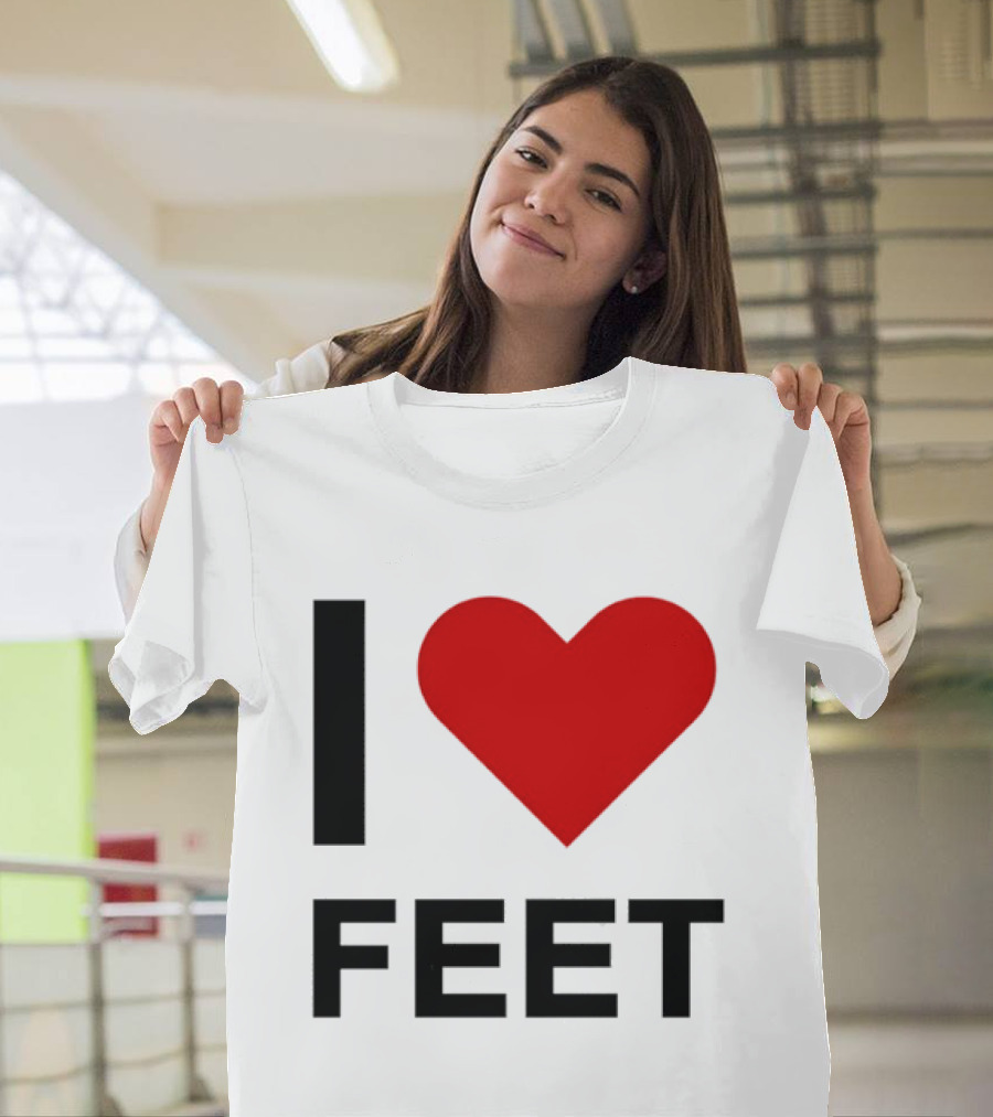I Heart Feet T-Shirt