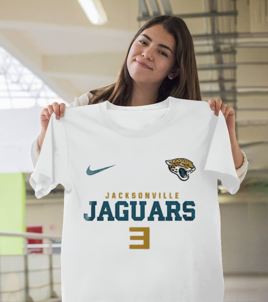 Nike Jacksonville Jaguars 3 Eminem Slim Shady Mask T-Shirt