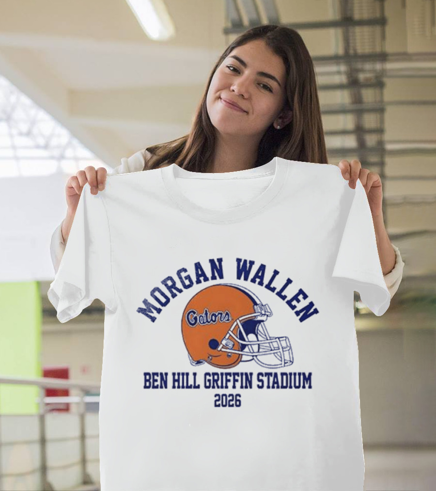 Morgan Wallen Florida Gators Ben Hill Griffin Stadium 2026 T-Shirt