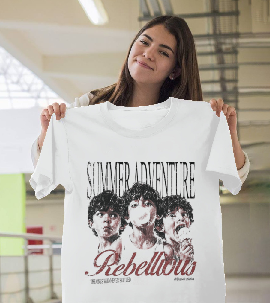Summer Adventure Rebellious The Ones Who Never Settled Allgants Studios T-Shirt