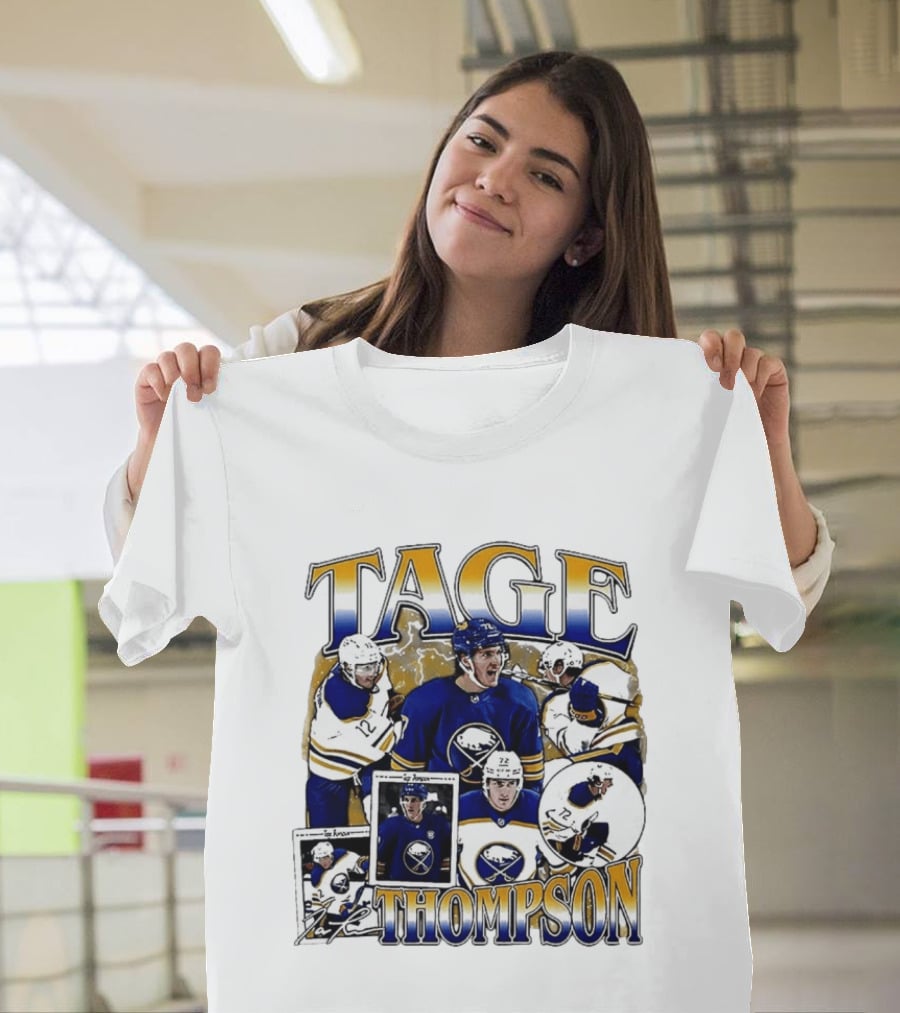 Tage Thompson Buffalo Sabres 2026 NHL Hockey Enthusiast's Choice T-Shirt