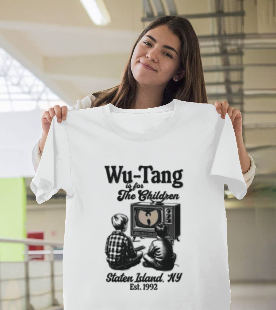 Wu Tang Clan For The Children Staten Island NY Est 1992 T-Shirt