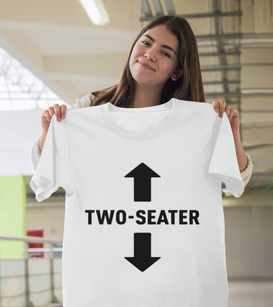 Two Seater Arrows Up And Down T-Shirt
