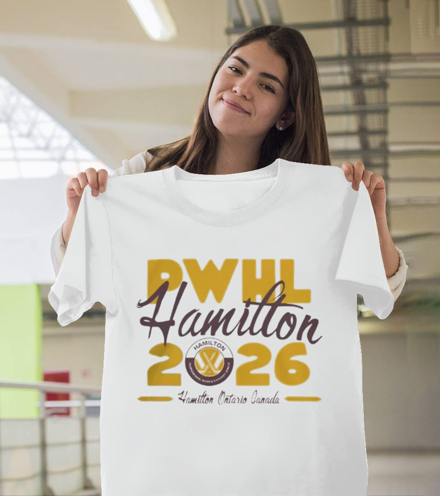 PWHL Hamilton 2026 Ontario Canada Hamilton Pour Enfants Stadium Essentials T-Shirt