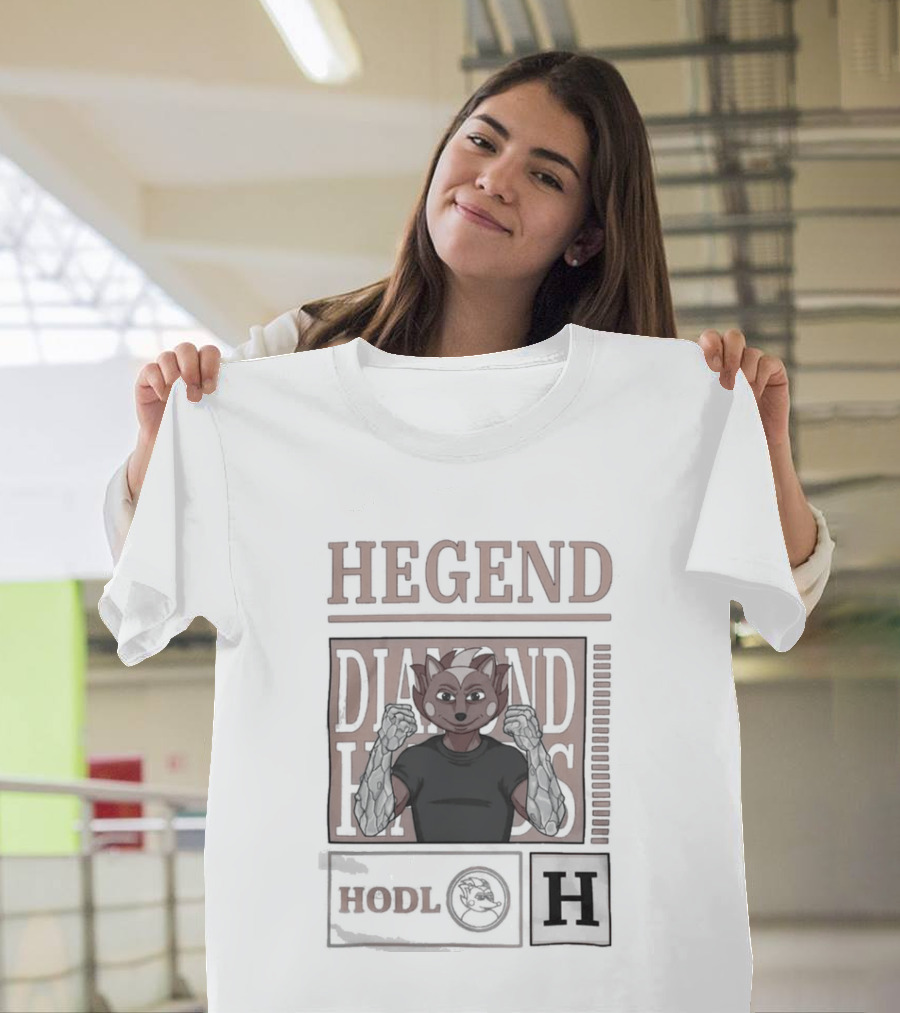 Hegend Diamond Hands Hodl H T-Shirt