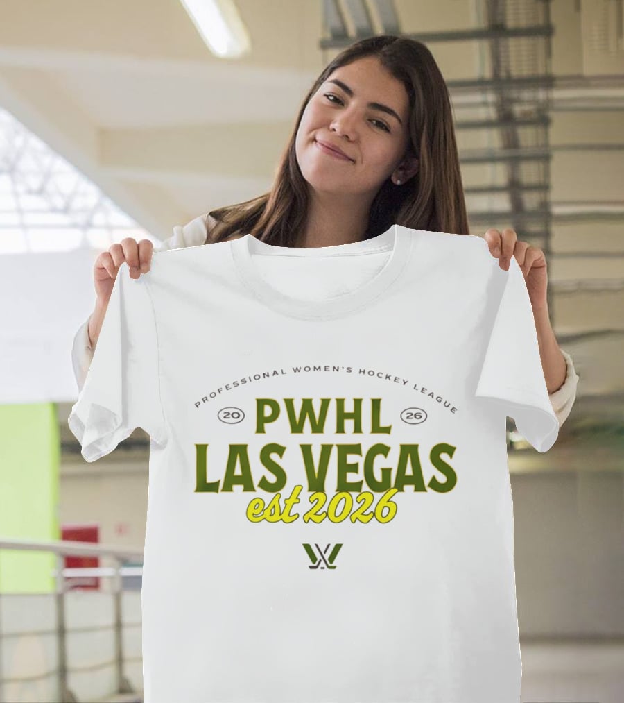 Professional Women's Hockey League Las Vegas 2026 Centennial T-Shirt