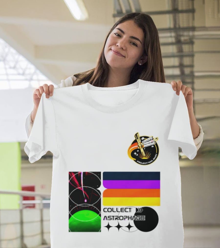 Project Hail Mary Collect Astrophage Science Fiction Spacecraft T-Shirt