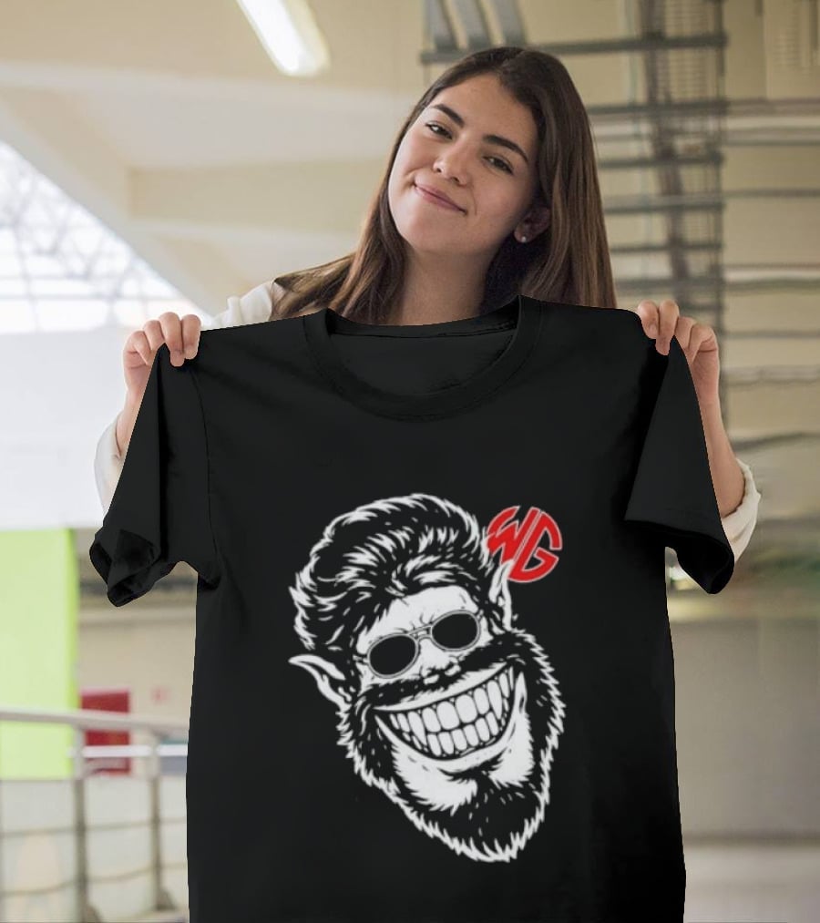 Wolfgang W. Wolfgang Ghoulrilla Biscuits Big Face WG T-Shirt