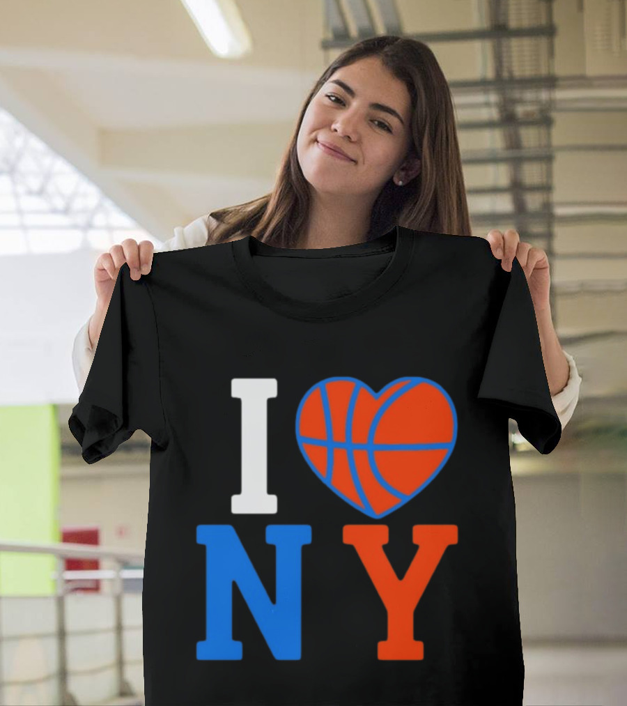 New York Knicks I Heart NY Basketball T-Shirt