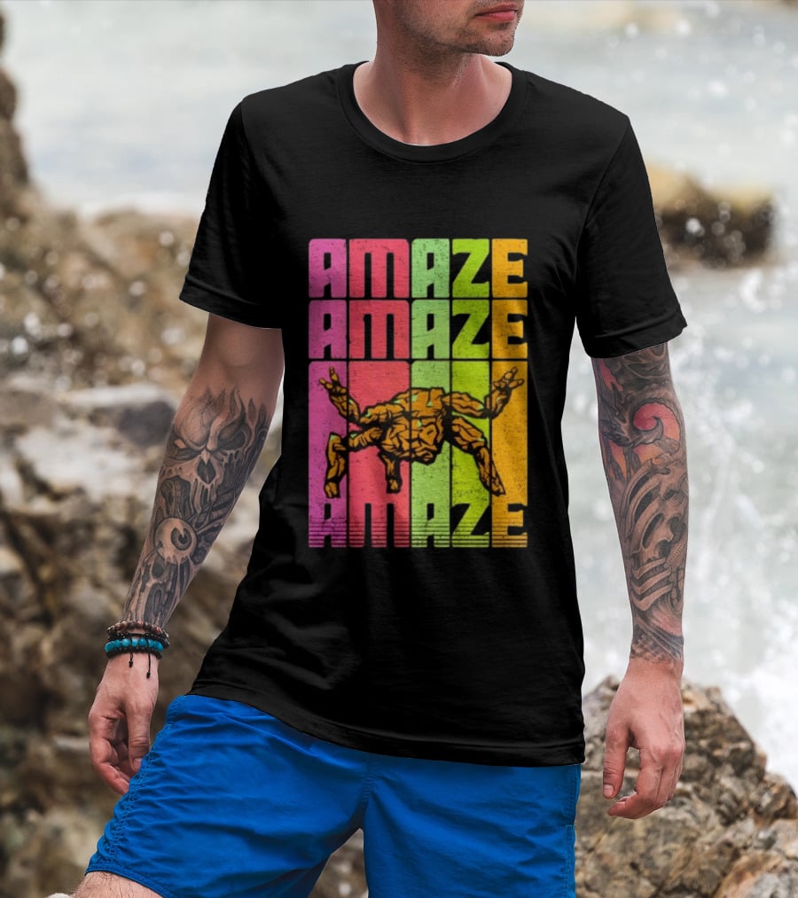 Rocky Project Hail Mary Amaze Amaze Amaze Colorful Alien T-Shirt