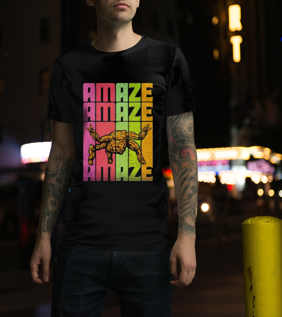 Rocky Project Hail Mary Amaze Amaze Amaze Colorful Alien T-Shirt