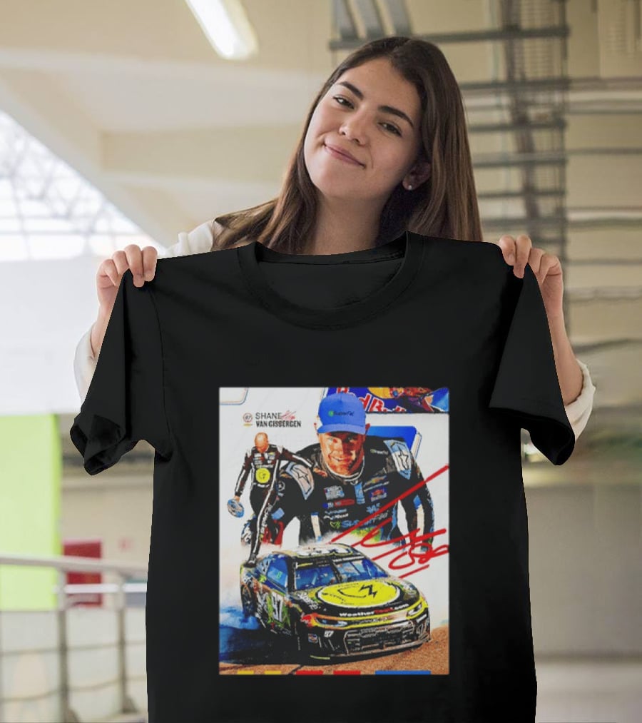 Shane Van Gisbergen NASCAR Red Bull New Zealander Racing Driver #97 T-Shirt