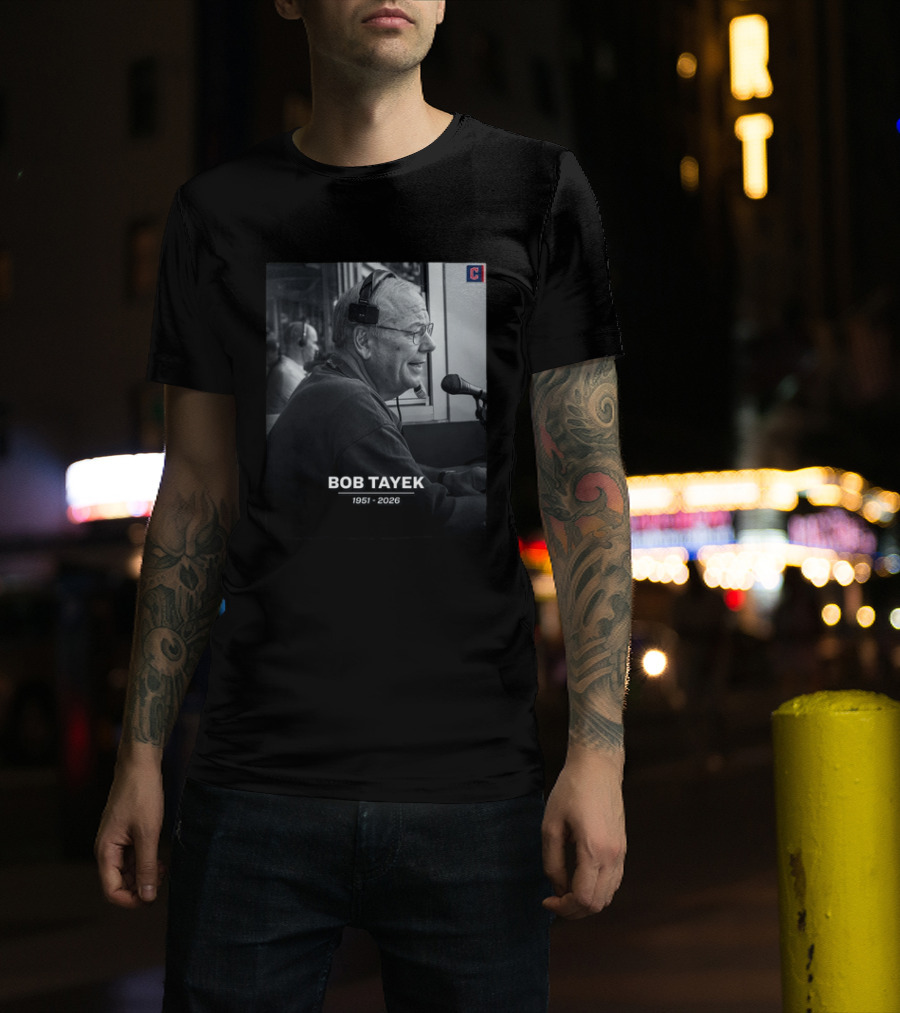 Bob Tayek 1951 2026 Cleveland Guardians T-Shirt