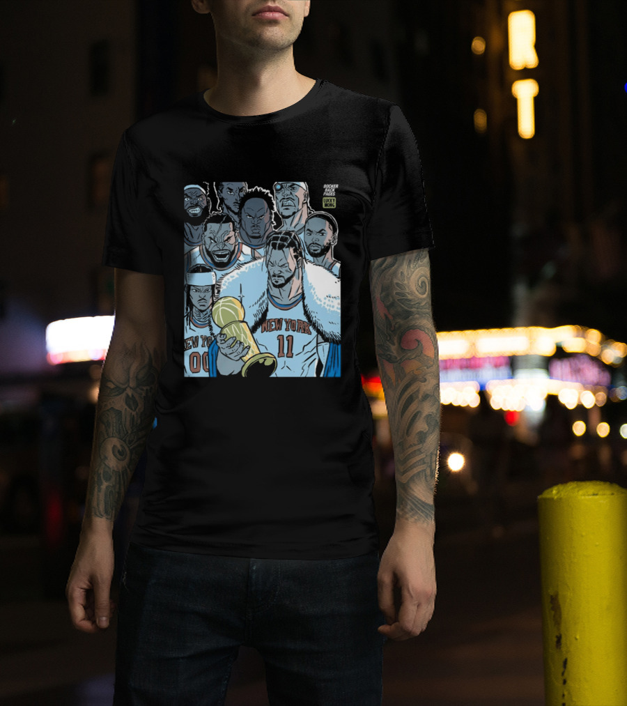 New York Knicks Invincible Champions NBA Basketball Team T-Shirt