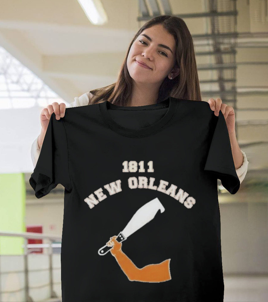 1811 New Orleans Uprising Machete T-Shirt
