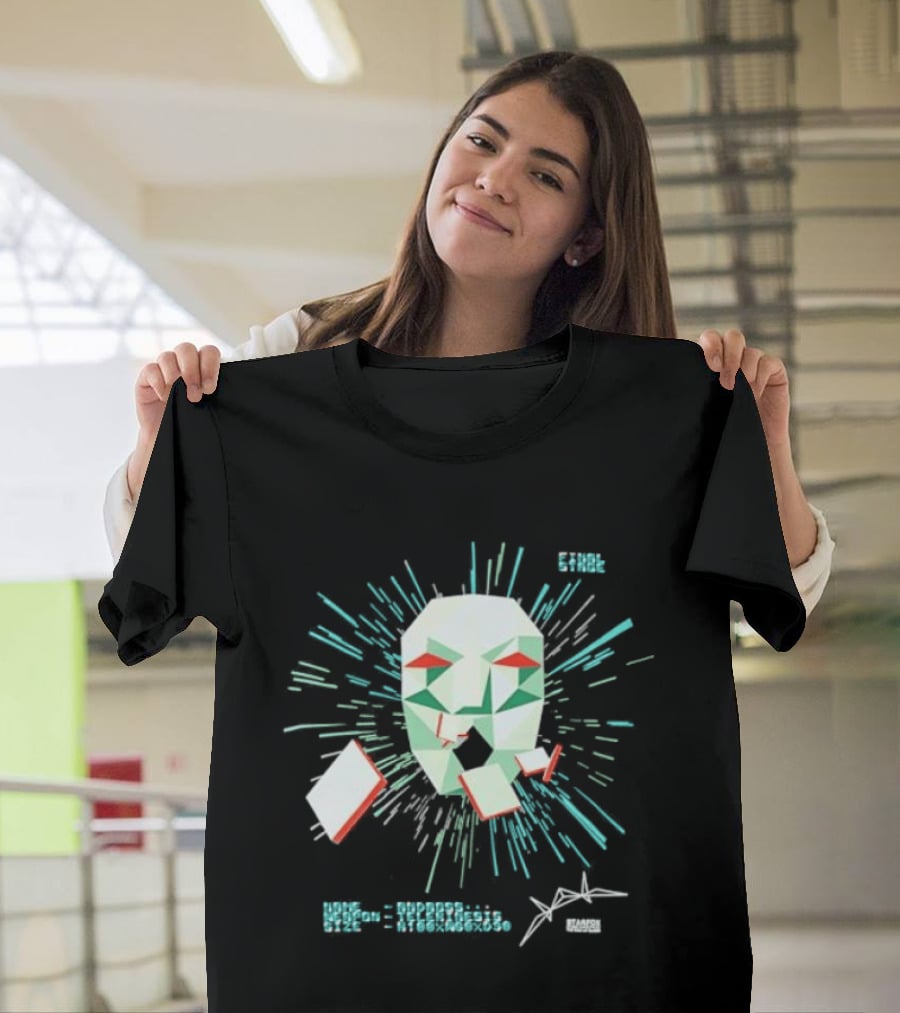 Andross Star Fox Final Stage 64 3D Boss Battle Polygonal Villain Mask T-Shirt