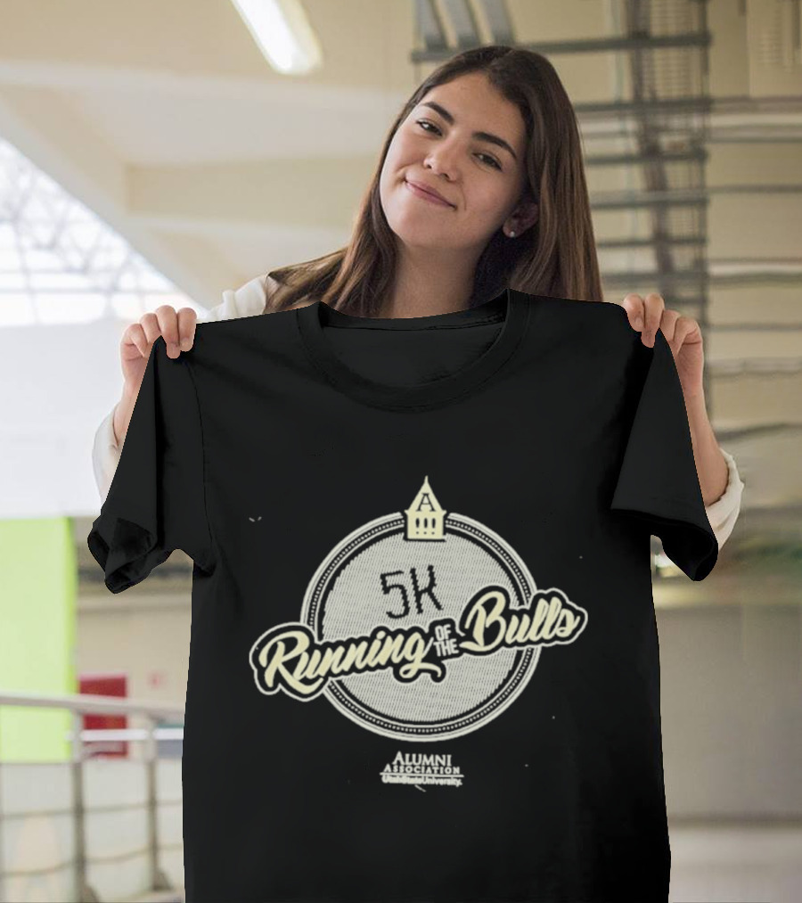 5K Running Of The Bulls Usu Homecoming T-Shirt