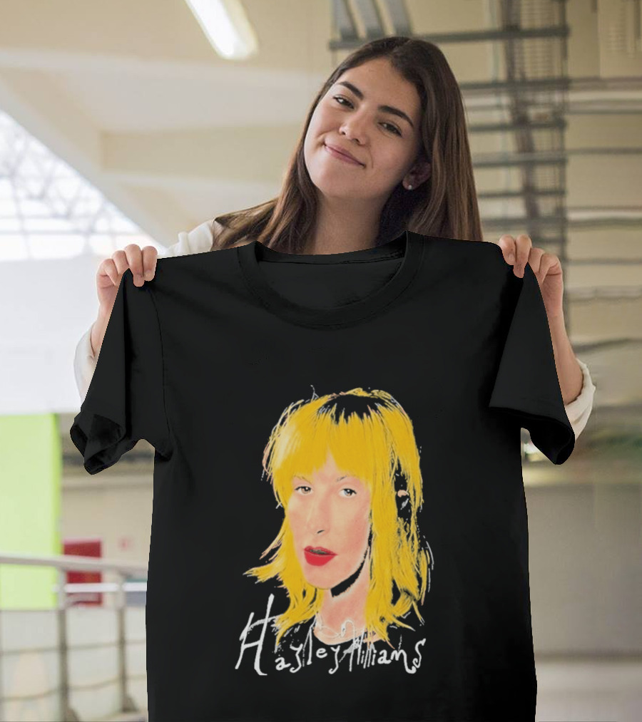 Hayley Williams 2026 Blonde Hair Red Lips T-Shirt
