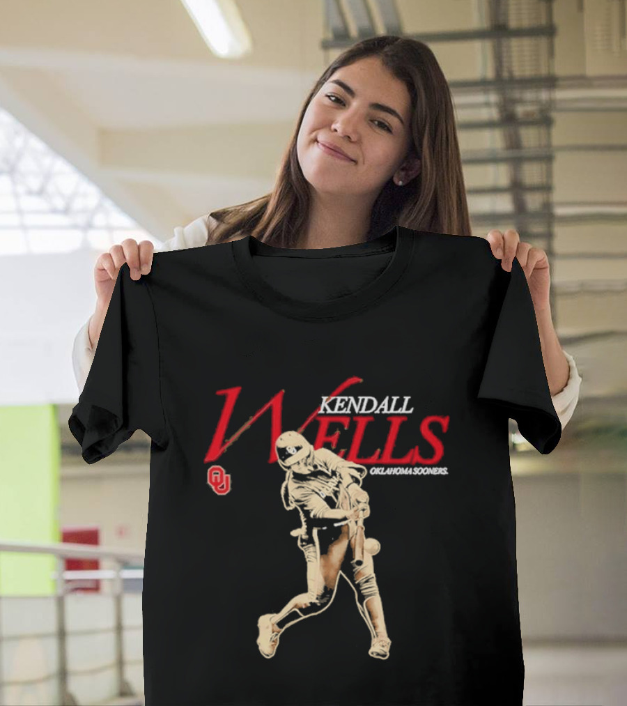 Kendall Wells Oklahoma Sooners Softball OU T-Shirt