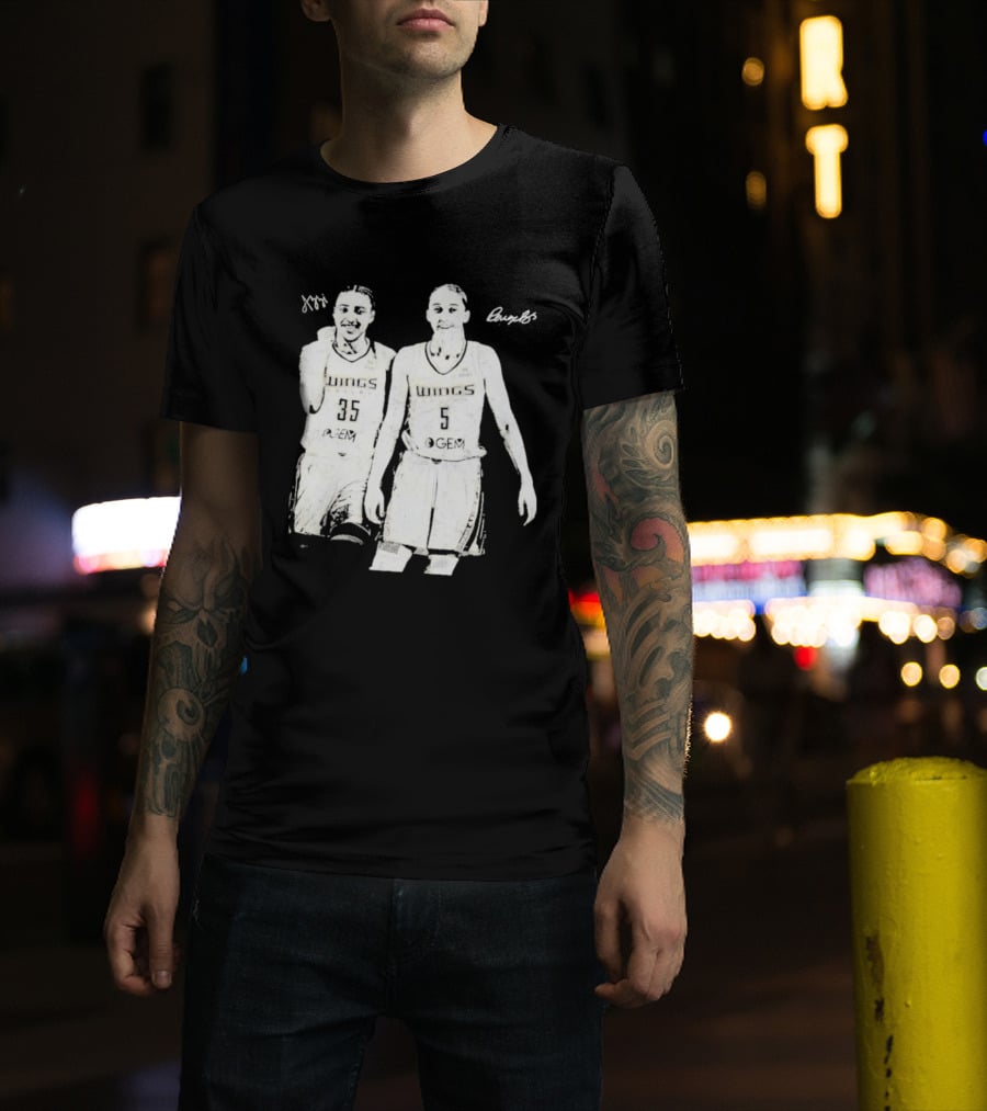 Azzi Fudd Paige Bueckers Basketball Number 35 5 WNBA T-Shirt