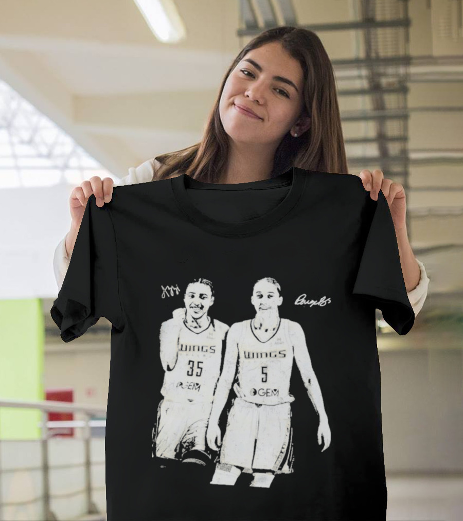 Azzi Fudd Paige Bueckers Basketball Number 35 5 WNBA T-Shirt