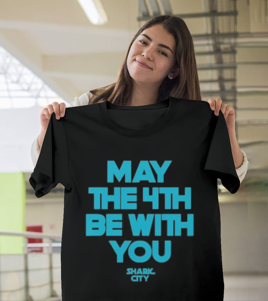 San Jose Sharks May The 4th Be With You Star Wars T-Shirt