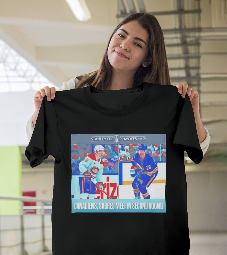 Stanley Cup Playoffs 2026 Canadiens Sabres Meet In Second Round T-Shirt