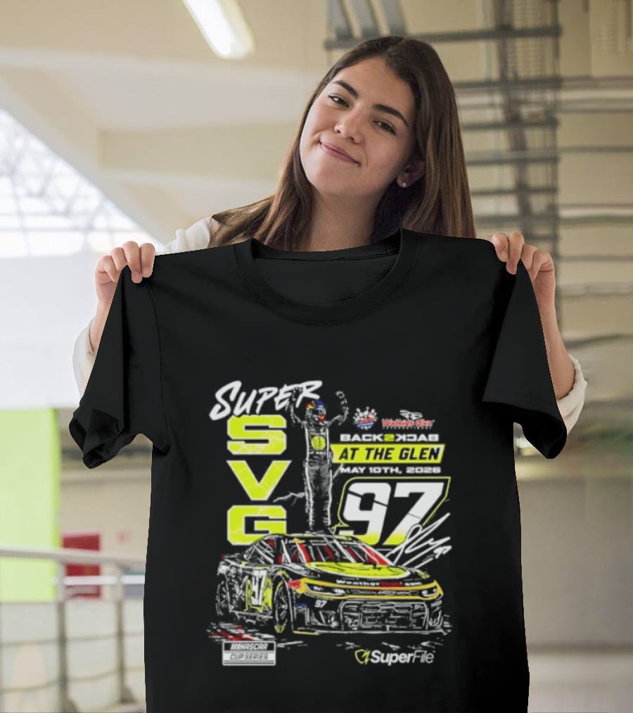 Super SVG 97 At The Glen NASCAR Cup Series Win By Shane Van Gisbergen T-Shirt