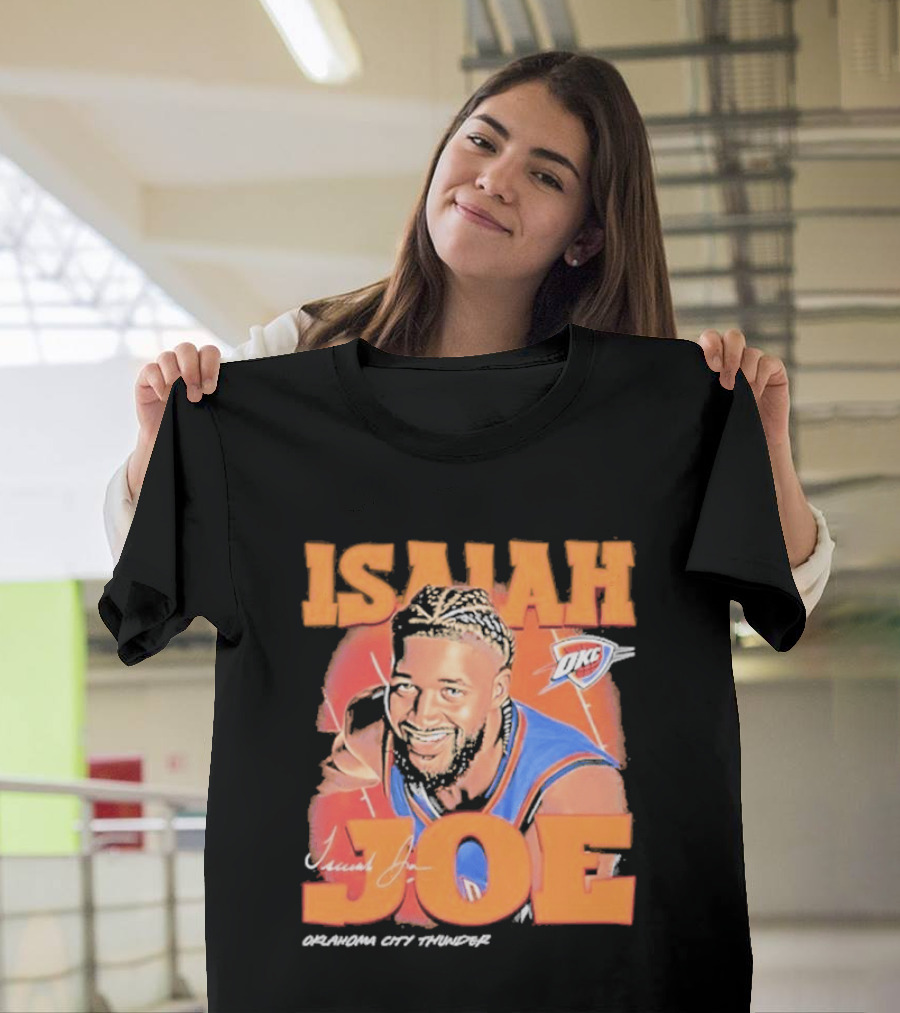 Isaiah Joe Oklahoma City Thunder Airbrush Signature T-Shirt