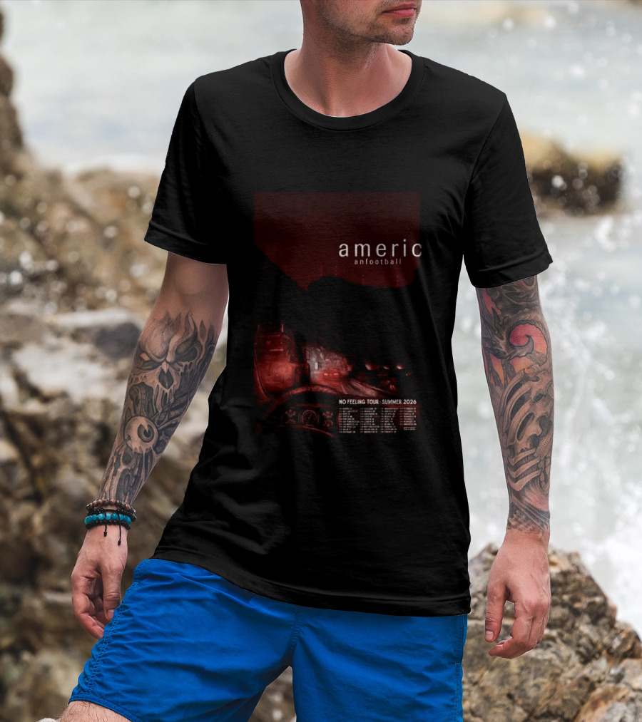 American Football No Feeling Tour Summer 2026 T-Shirt