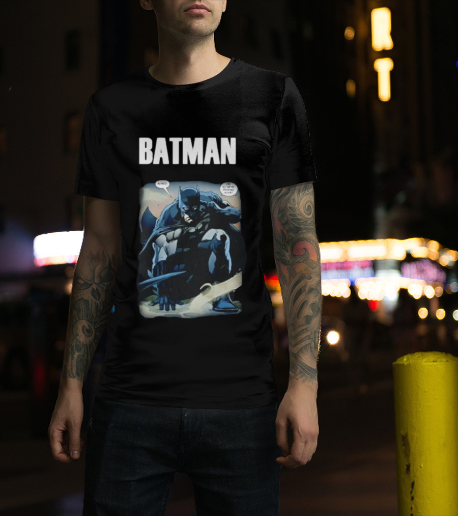 Batman The Knight DC Comics Dark Detective Vigilante T-Shirt